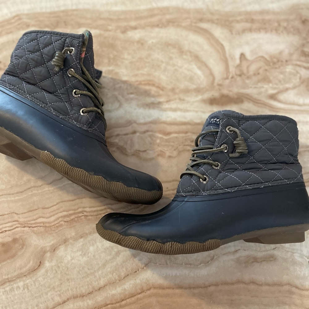 Sperry Quilted Rain / Snow Boot